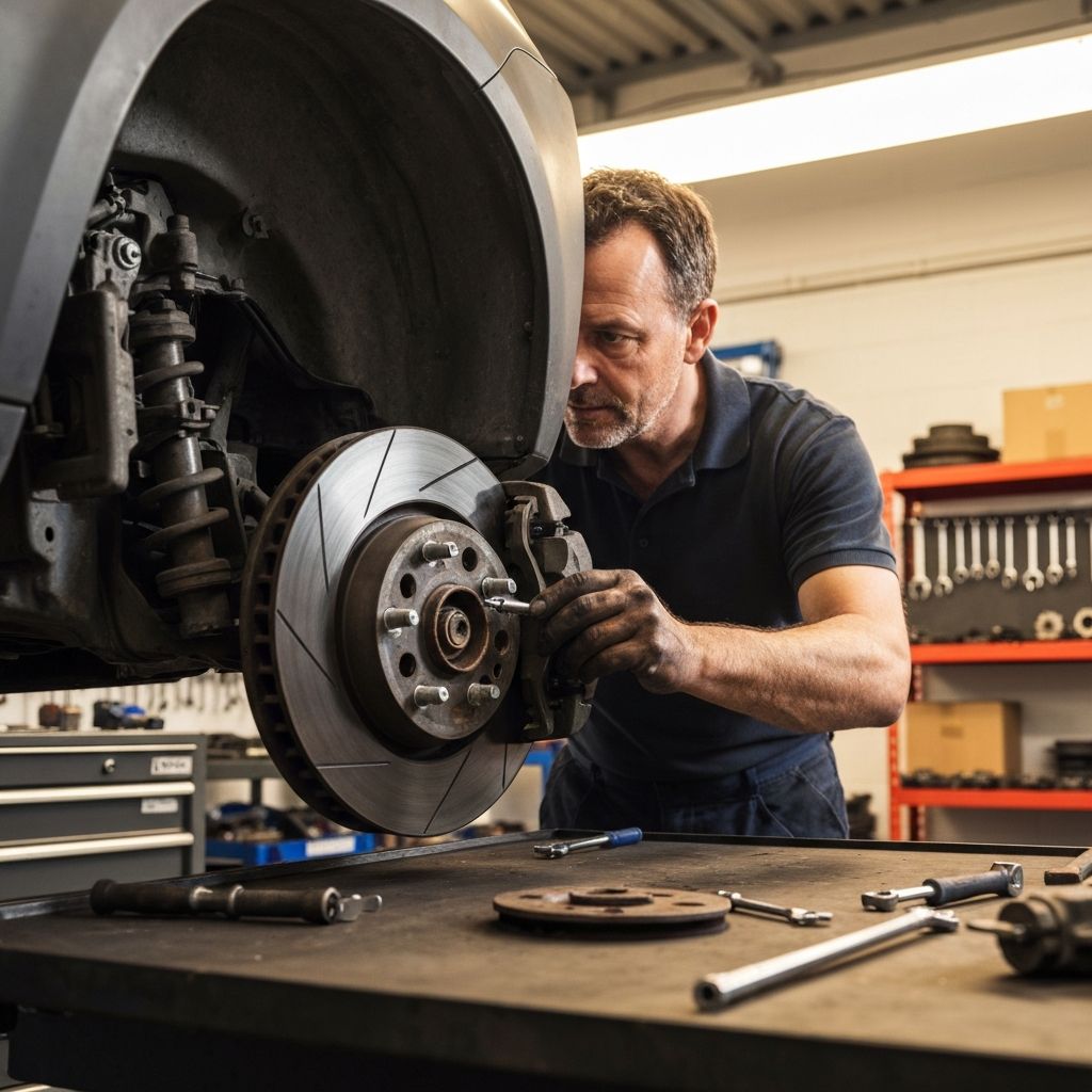 Brake and rotor service